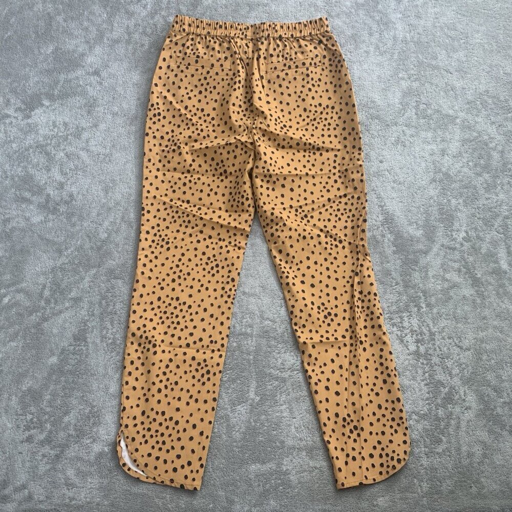 Marine Layer Allison Pants Womens Size XS Cheetah Print Casual Elastic Waist - Picture 12 of 13